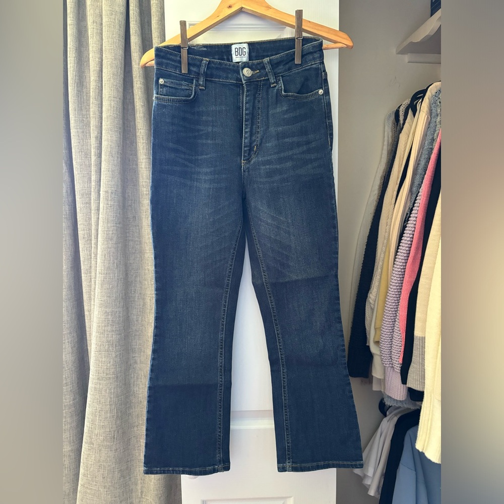 BDG Urban Outfitters Slim Flare Cropped Jeans